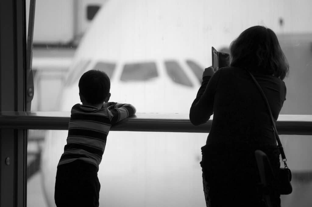 Familia esperando por reagrupacion.